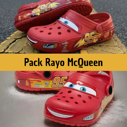 🚗Pack - Crocs Rayo McQueen⚡